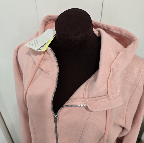 🩷NWT All In Motion Light Pink XL Zip-Up Sweatshirt - Picture 2 of 12